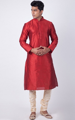 15 Stylish Red Colour Kurti Designs for Men and Women