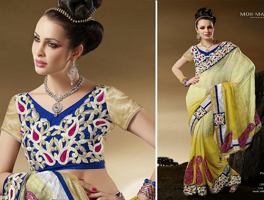 Wedding Blouse Embroidery Designs - 15 Beautiful and Trendy Collection