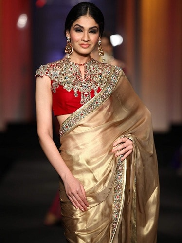 Wedding Blouse Embroidery Designs - 15 Beautiful and Trendy Collection