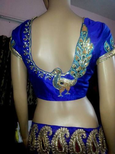 Wedding Blouse Embroidery Designs - 15 Beautiful and Trendy Collection
