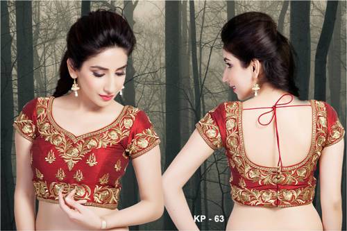 Wedding Blouse Embroidery Designs - 15 Beautiful and Trendy Collection