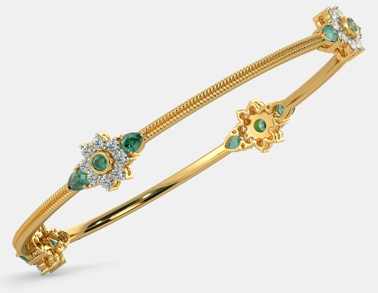 Diamond Bangle Designs - 35 Latest Collection To Look More Beautiful