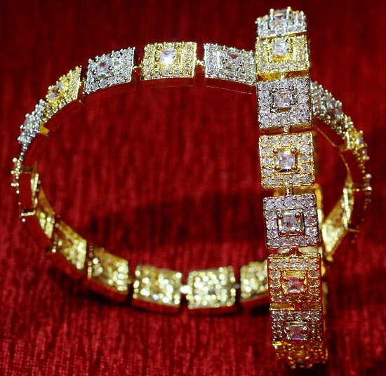 Diamond Bangle Designs - 35 Latest Collection To Look More Beautiful