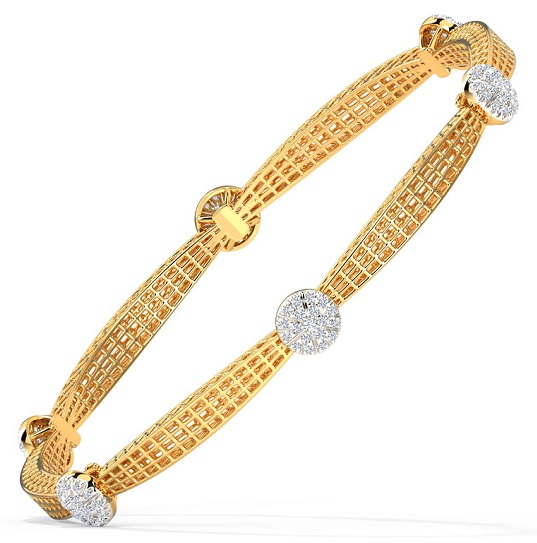 Diamond Bangle Designs - 35 Latest Collection To Look More Beautiful