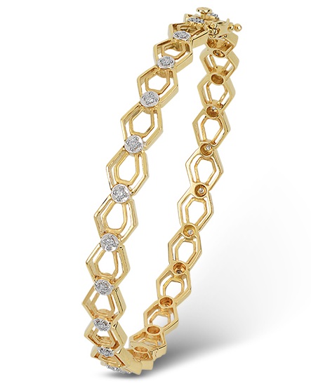 Diamond Bangle Designs - 35 Latest Collection To Look More Beautiful