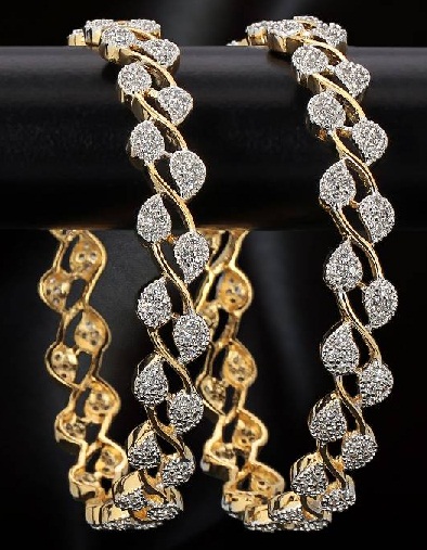 Diamond Bangle Designs - 35 Latest Collection To Look More Beautiful