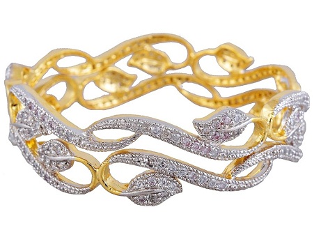 Diamond Bangle Designs - 35 Latest Collection To Look More Beautiful