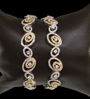 Diamond Bangle Designs - 35 Latest Collection To Look More Beautiful