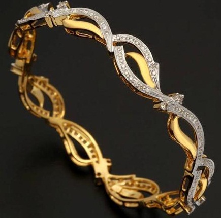 Diamond Bangle Designs - 35 Latest Collection To Look More Beautiful