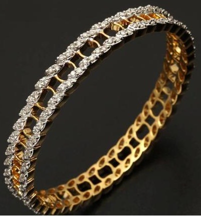 Diamond Bangle Designs - 35 Latest Collection To Look More Beautiful