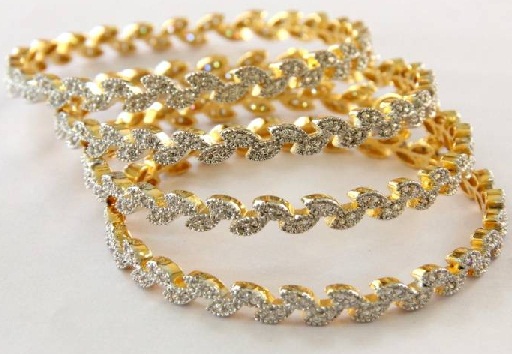 Diamond Bangle Designs - 35 Latest Collection To Look More Beautiful