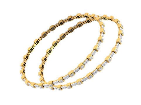 Diamond Bangle Designs - 35 Latest Collection To Look More Beautiful