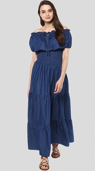 20 Latest Designs Long Dresses For Women with Trendy Look