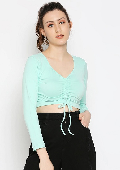 15 Stylish Collection of Green Tops for Women in Trend