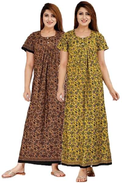 10 Latest Designs of Women's Cotton Nighties for Comfortable Feel