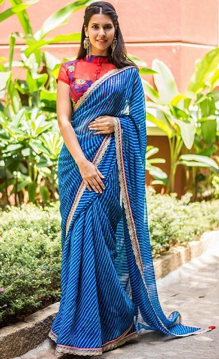 20 Trending Designs of Leheriya Sarees for Stunning Look