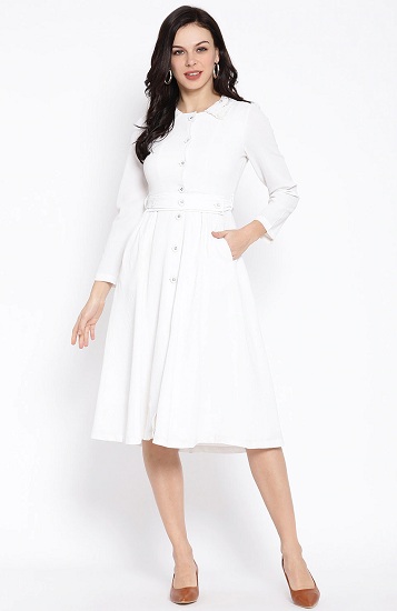 30 New and Different Types of White Dresses with Images