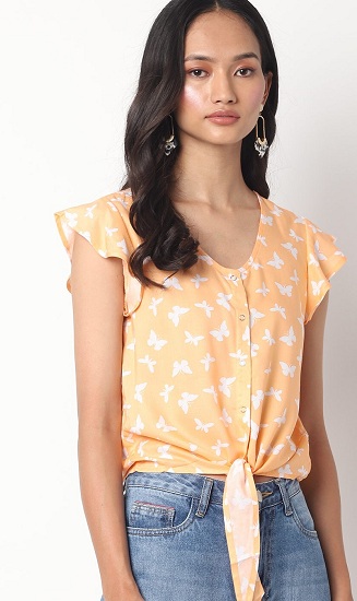 25 Stylish Designs of V Neck Tops for Stunning Look