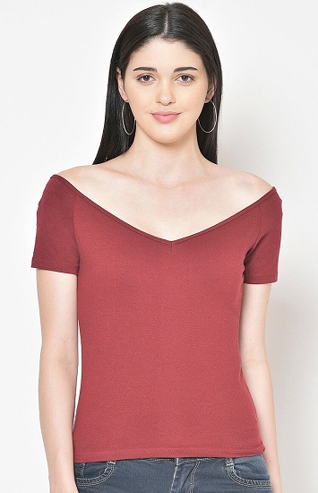 25 Stylish Designs of V Neck Tops for Stunning Look