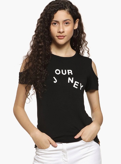 Cold Shoulder Tops - 25 Trending Designs For Stylish Women