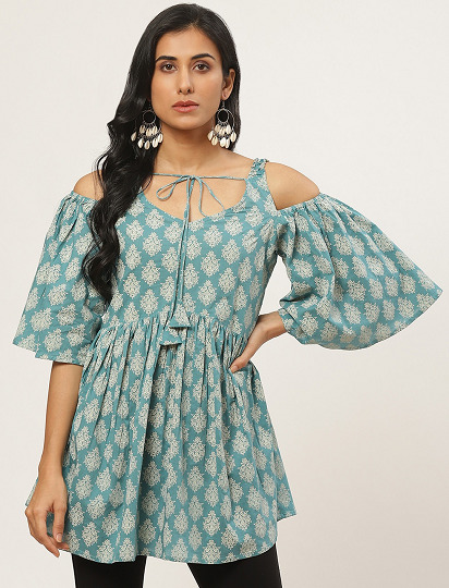 Cold Shoulder Tops - 25 Trending Designs For Stylish Women