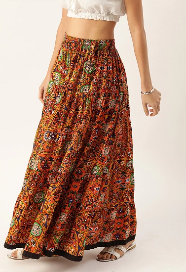 20 Beautiful Designs of Flared Skirts for Women - New Collection