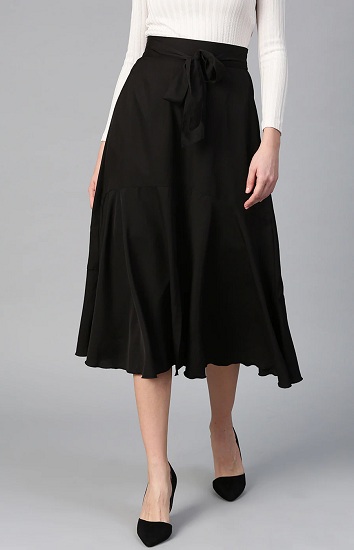 20 Beautiful Designs of Flared Skirts for Women - New Collection
