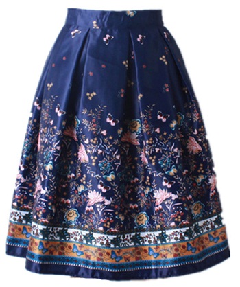 20 Beautiful Designs of Flared Skirts for Women - New Collection