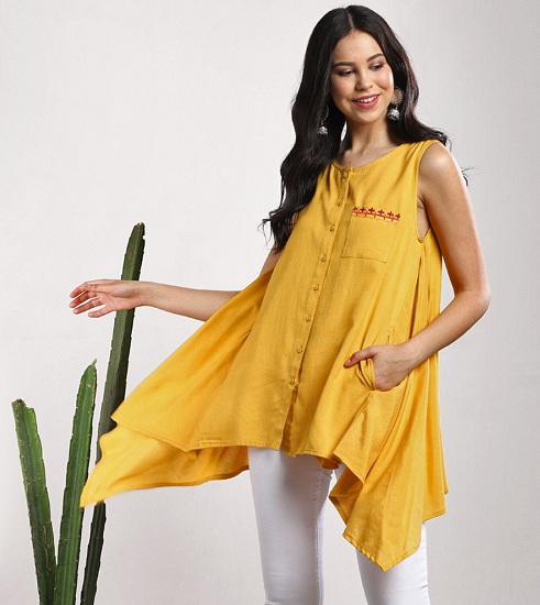 25 Trendy Styles of Cotton Tops for Women with Fashionable Look