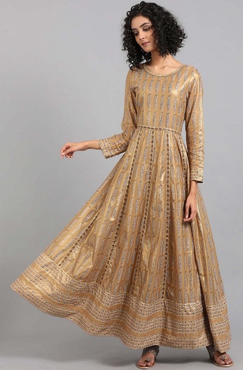 20 Stylish and Attractive Gold Dress Designs for Women | I Fashion Styles