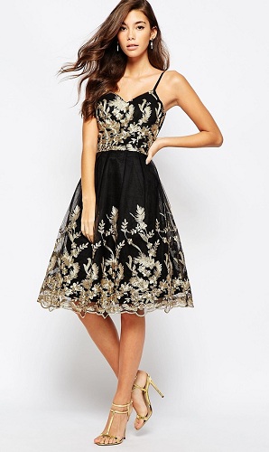 20 Stylish and Attractive Gold Dress Designs for Women | I Fashion Styles