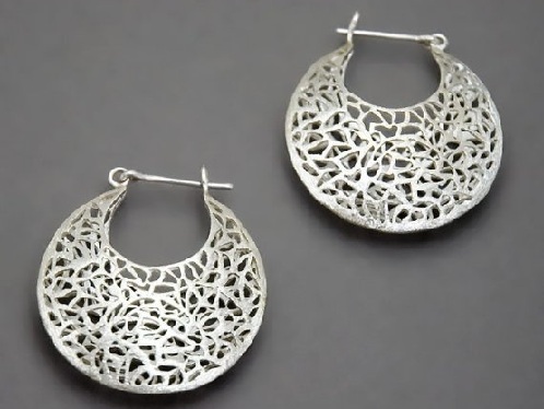 15 Beautiful Designs of Silver Earrings for Women in Trend