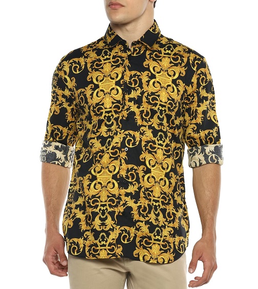15 Stunning Designs of Golden Shirts - Must Try Now