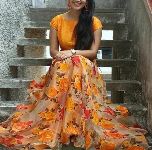 10 Best Orange Lehenga Choli Designs are Brighten Up Your Look