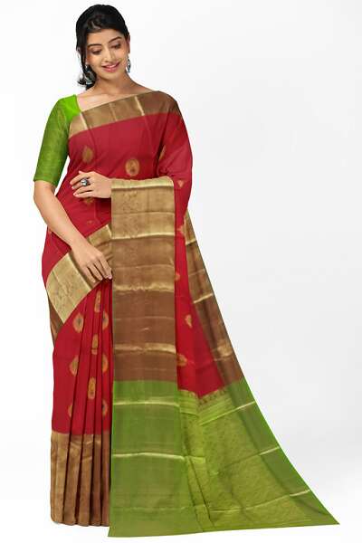 9 Latest Models of Dharmavaram Sarees for Traditional Look