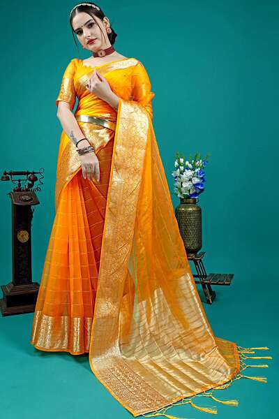 9 Latest Models of Dharmavaram Sarees for Traditional Look