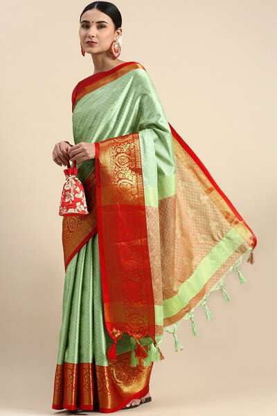 9 Latest Models of Dharmavaram Sarees for Traditional Look