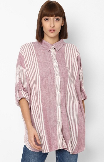 Linen Shirts For Women: 15 Beautiful Designs for Comfortable Feel