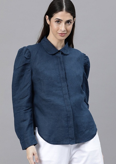 Linen Shirts For Women: 15 Beautiful Designs for Comfortable Feel