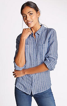 Linen Shirts For Women: 15 Beautiful Designs for Comfortable Feel