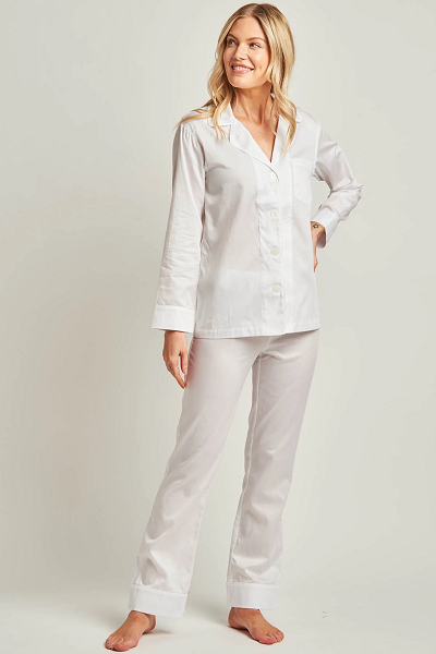 9 Best and Comfy White Pajamas for Men and Women