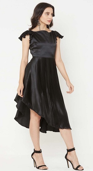 25 Trendy Designs of Satin Dresses for Ladies in Fashion