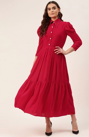 25 Trending Designs of Silk Dresses for Stunning Look