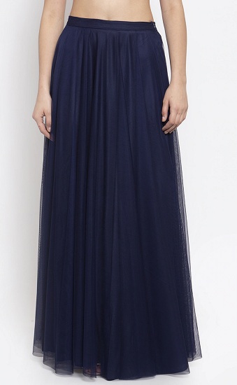 20 Trending Designs of Blue Skirts for Women in Fashion