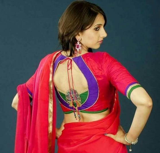 15 Beautiful Pot Neck Blouse Designs for Trendy Look