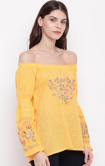 25 Stylish Off Shoulder Tops Collection for Trending Look
