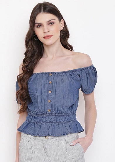 25 Stylish Off Shoulder Tops Collection for Trending Look