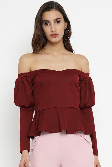 25 Stylish Off Shoulder Tops Collection for Trending Look