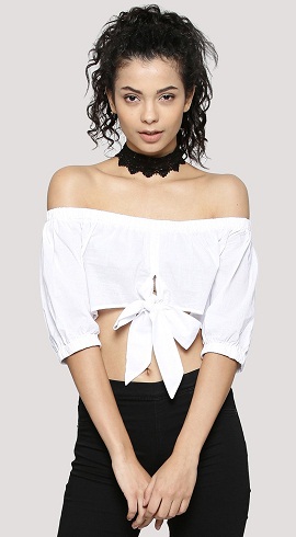 25 Stylish Off Shoulder Tops Collection for Trending Look