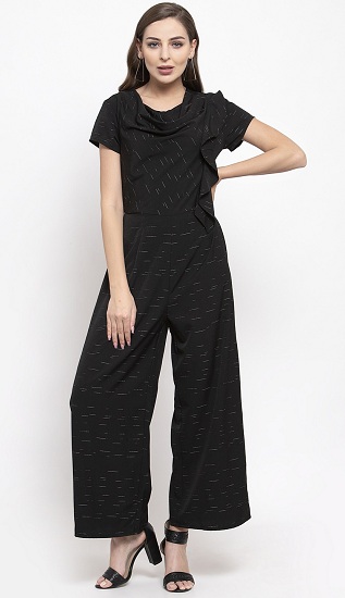 25 Latest Designs of Black Jumpsuits for Women in Trend